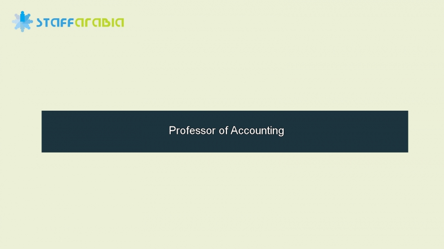 Professor of Accounting 